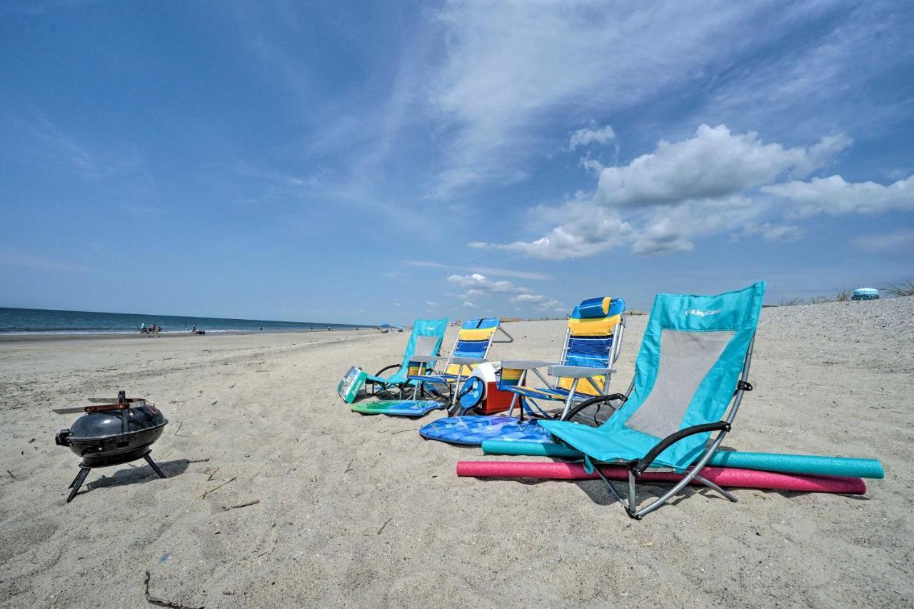 Oak Island Beachfront Condo With Community Pool Экстерьер фото